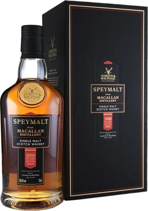 Macallan 2000 Speymalt Gordon & Macphail Cask #3235 25yo 58.5% 700ml