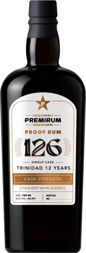 Premirum TDL 126 Proof Star Collection 2 Trinidad 12yo 63.2% 700ml