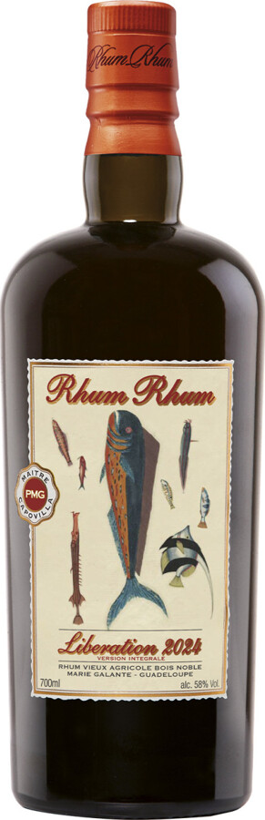 Rhum Rhum Liberation 2024 PMG Agricole Marie Galante 58% 700ml