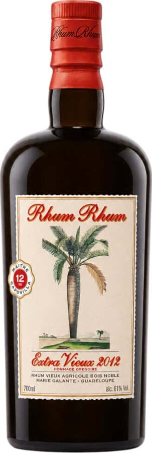 Rhum Rhum 2012 Hommage Gregoire Marie Galante 12yo 61% 700ml