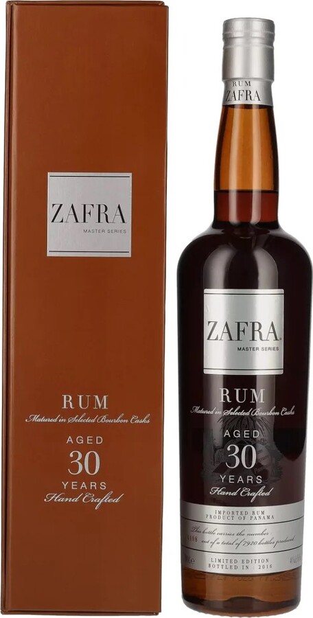 Zafra 1985 Las Cabras Master Series Bottled 2016 30yo 40% 700ml