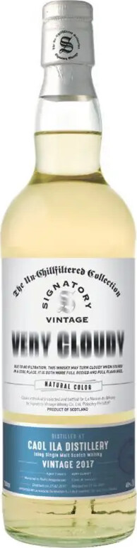 Caol Ila 2017 Very Cloudy 9yo 40% 700ml