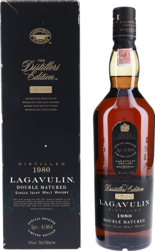 Lagavulin 1980 The Distillers Edition 43% 700ml