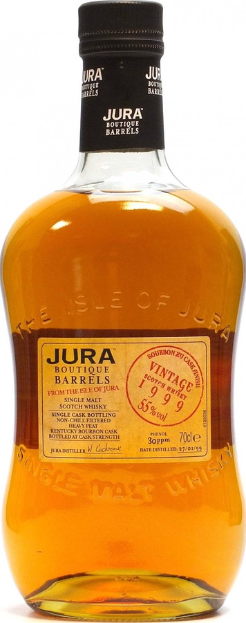 Isle of Jura 1999 Boutique Barrels Kentucky Bourbon Cask 55% 700ml