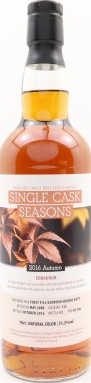 Edradour 2008 SV Single Cask Seasons Autumn 2016 1st Fill Oloroso Sherry Butt #122 Kirsch Whisky Import 51.2% 700ml