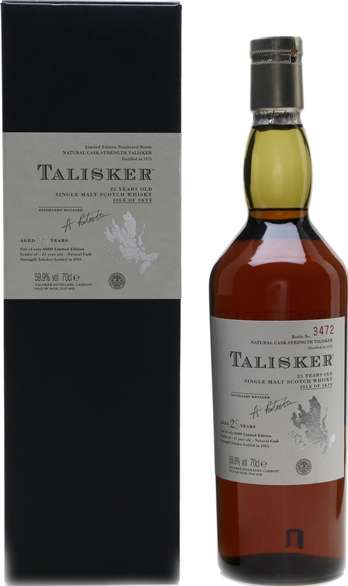 Talisker 25yo Diageo Special Releases 2001 59.9% 700ml