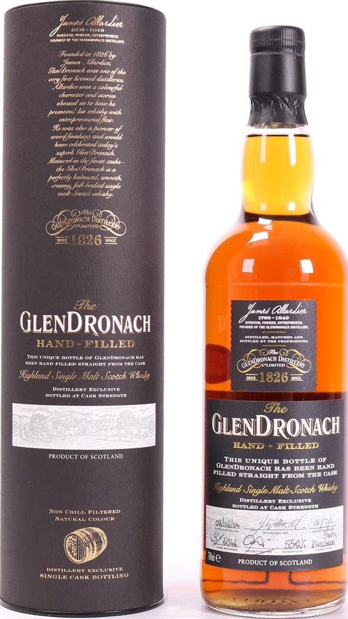 Glendronach 2004 Hand-filled at the distillery Sherry Puncheon #6346 55.2% 700ml