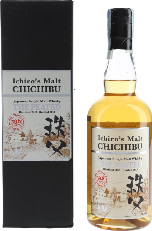 Chichibu 2010 Ichiro's Malt The Peated Ex-Bourbon Port Pipe Puncheon 53.5% 700ml