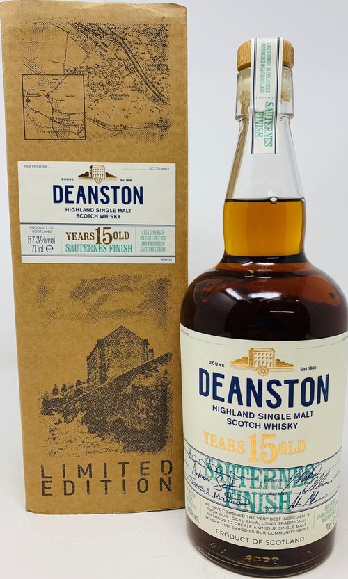 Deanston 15yo Sauternes Finish Distillery Exclusive 57.3% 700ml