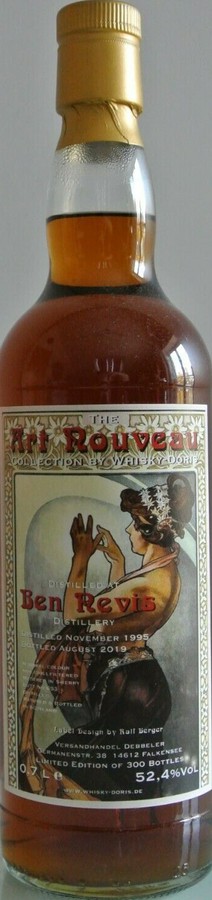 Ben Nevis 1995 WD Art new Sherry Butt #653 52.4% 700ml