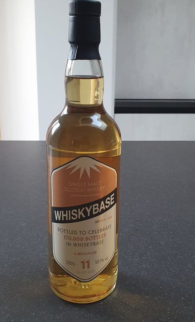 Ledaig 2009 WB 170.000 bottles in whiskybase #700510 Members of Whiskybase 58.9% 700ml