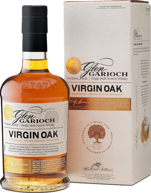 Glen Garioch Virgin Oak Artisanal Small Batch Release 48% 700ml
