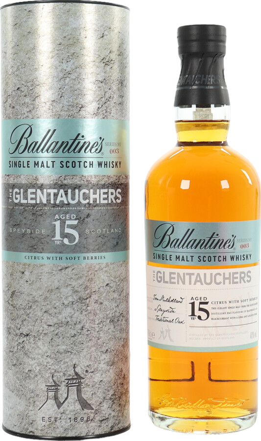 Glentauchers 15yo Ballantine's Series #003 American Oak Casks 40% 700ml