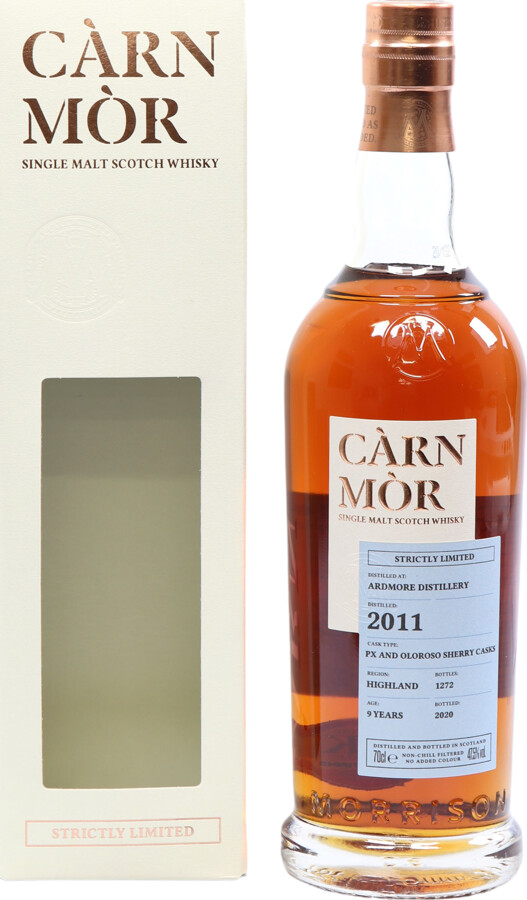 Ardmore 2011 MSWD Carn Mor Strictly Limited 9yo 47.5% 700ml