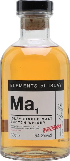 Margadale Ma1 SMS Elements of Islay 54.2% 500ml