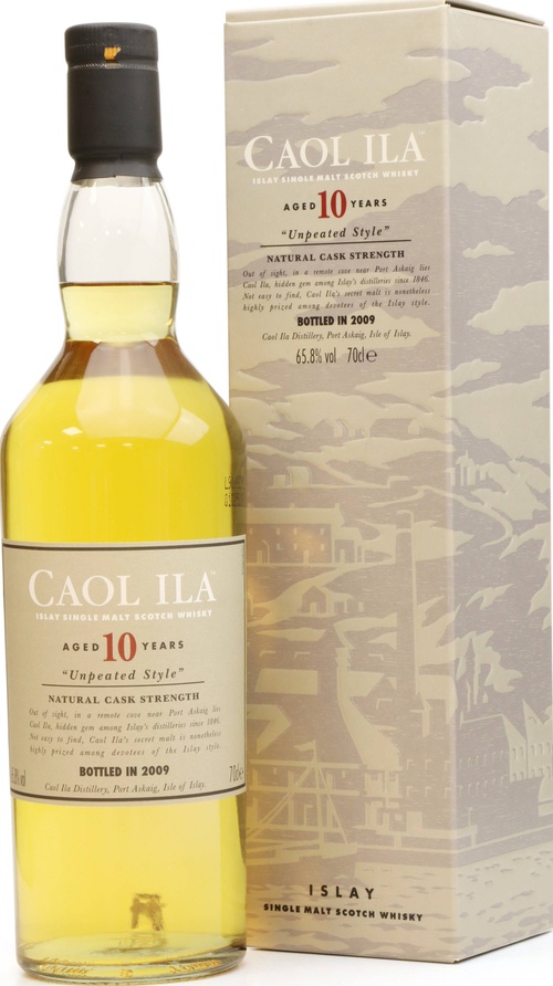 Caol Ila 10yo Unpeated Style Diageo Special Releases 2009 First Fill Bourbon Barrel 65.8% 700ml