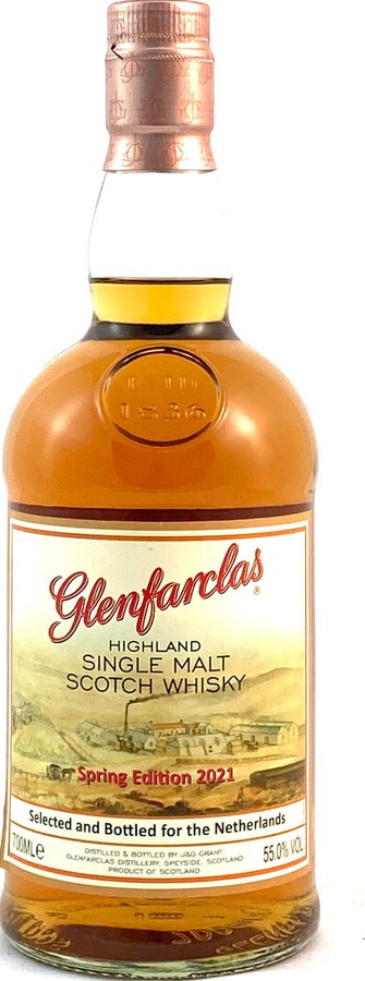 Glenfarclas Spring Edition 2021 ex-Oloroso Sherry casks the Netherlands 55% 700ml