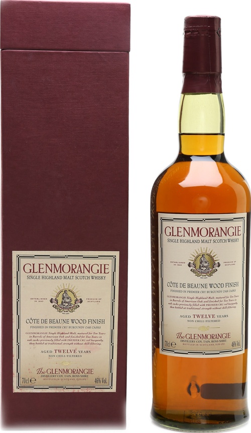 Glenmorangie Cote de Beaune Premier Cru Burgundy 12yo 46% 700ml