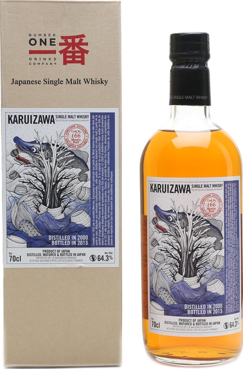 Karuizawa 2000 Sea Dragon Sherry Butt #166 LMDW 64.3% 700ml