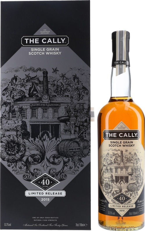Caledonian The Cally 40yo Diageo Special Releases 2015 Bourbon Hogsheads 53.3% 700ml