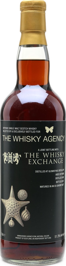 Glenrothes 1997 TWA Joint Bottling with The Whisky Exchange Sherry Butt 51.3% 700ml