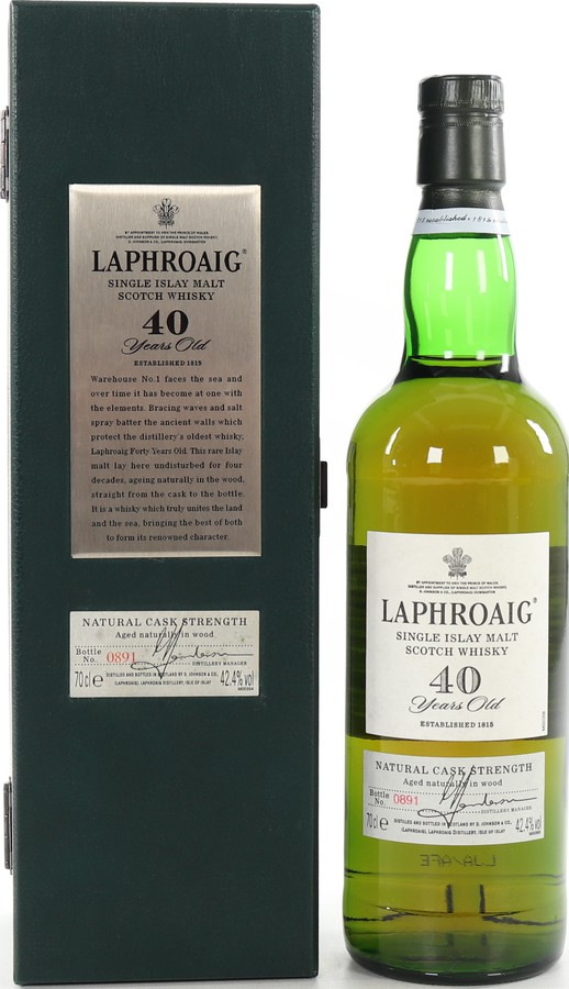 Laphroaig 40yo 42.4% 700ml