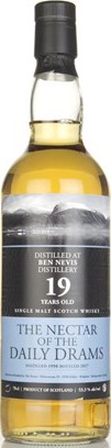 Ben Nevis 1998 DD The Nectar of the Daily Drams 53.3% 700ml