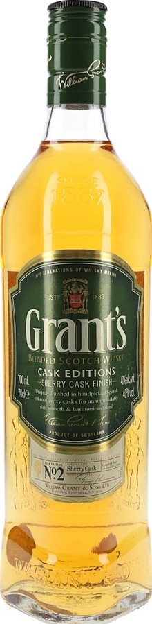 Grant's Sherry Cask Finish Cask Edition #2 40% 700ml