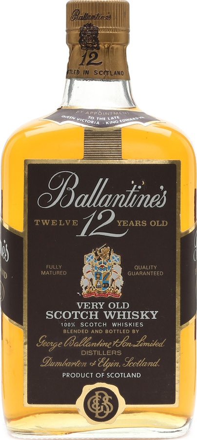 Ballantine's 12yo Very Old Scotch Whisky 43% 750ml