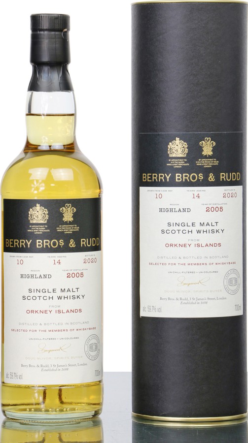 Orkney Islands 2005 BR #10 59.7% 700ml