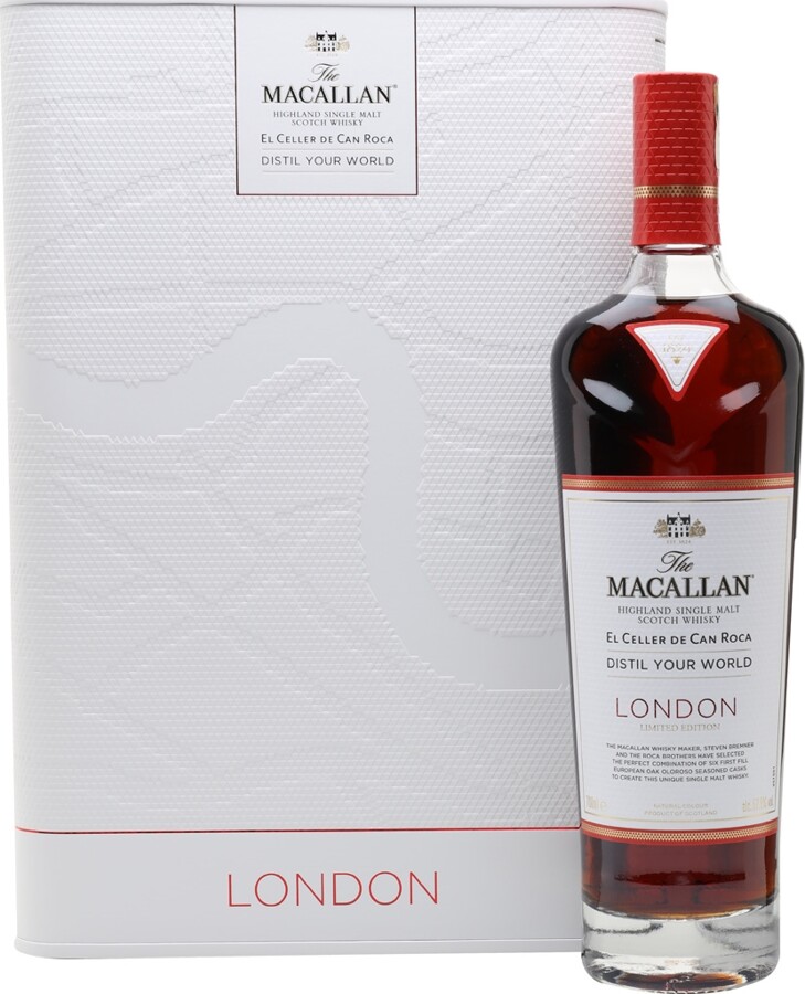 Macallan Distil Your World London 1st Fill Oloroso Seasoned El Cellar De Can Roca 57.5% 700ml