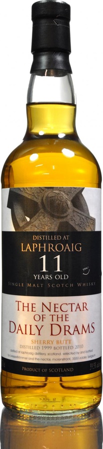 Laphroaig 1999 DD The Nectar of the Daily Drams Sherry Butt Bresser & Timmer Belgium 59.5% 700ml