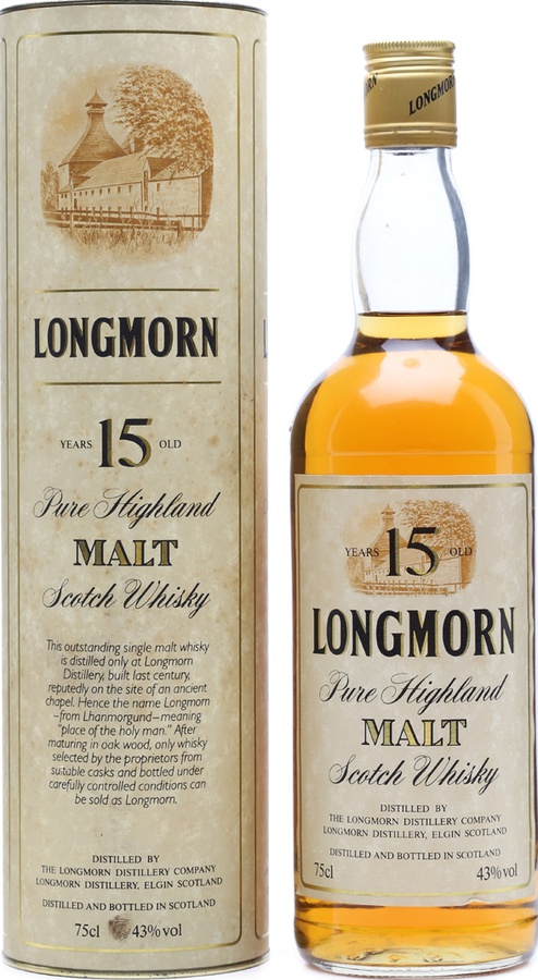 Longmorn 15yo Pure Highland Malt Scotch Whisky 43% 750ml
