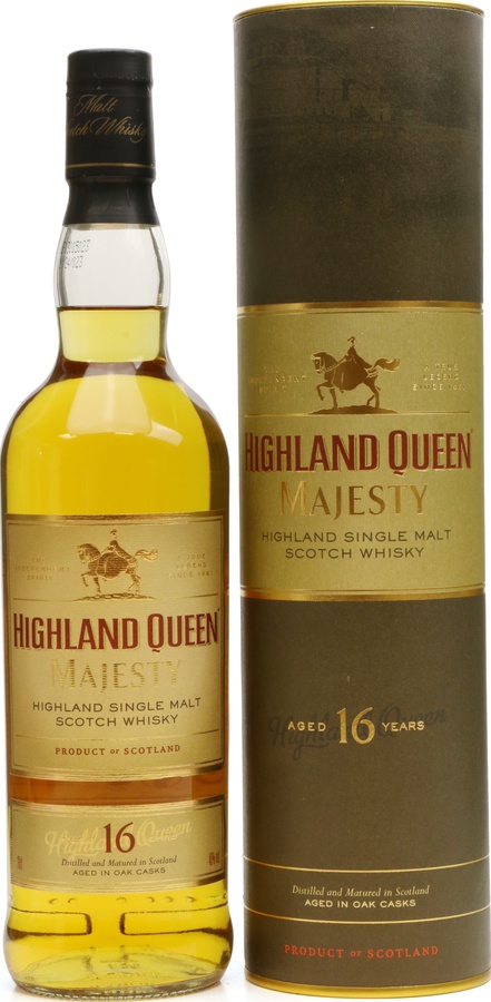 Highland Queen 16yo HQSW Majesty Highland Single Malt Oak Casks 40% 700ml