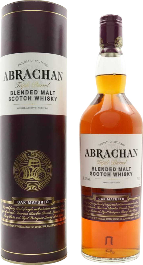 Abrachan Blended Malt Scotch Whisky Triple Barrel LIDL 42% 700ml - Spirit