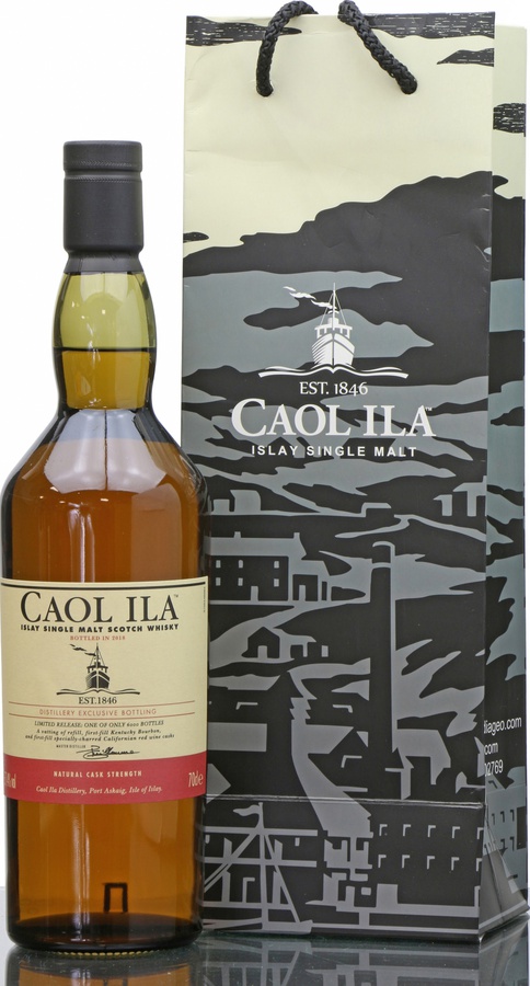 Caol Ila Distillery Exclusive Bottling Natural Cask Strength L8067DQ001 57.4% 700ml