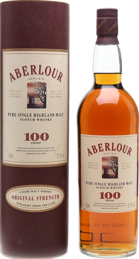 Aberlour 100 Proof Towerhouse Label Sherry Casks 57.1% 1000ml