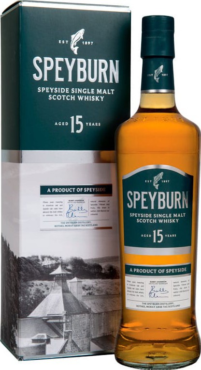 Speyburn 15yo Speyside Single Malt Scotch Whisky 46% 700ml