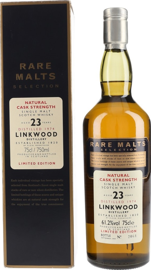 Linkwood 1974 Rare Malts Selection 61.2% 750ml