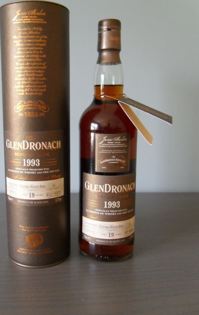 Glendronach 1993 Single Cask Oloroso Sherry Butt #12 LMDW & The Nectar 53.7% 700ml