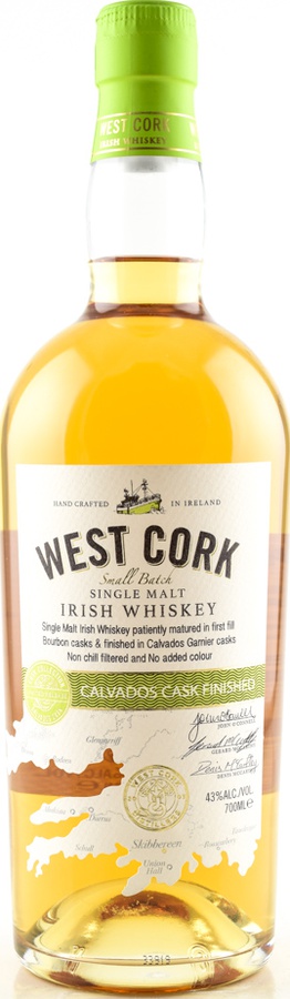 West Cork Calvados Cask Finished Cask Collection 43% 700ml