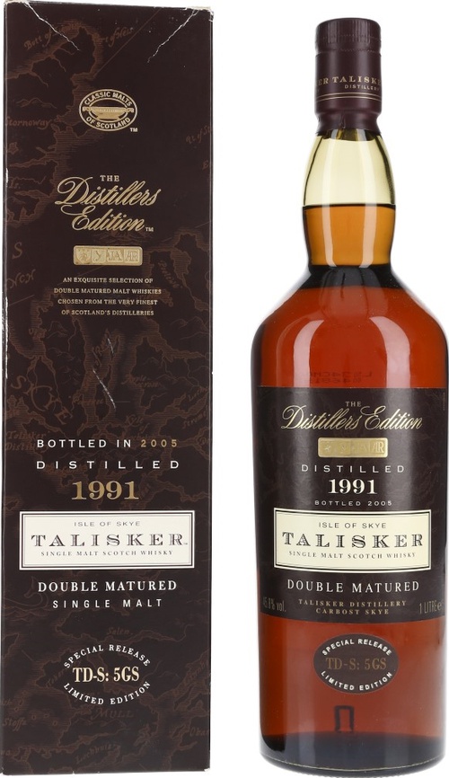 Talisker 1991 The Distillers Edition 45.8% 1000ml