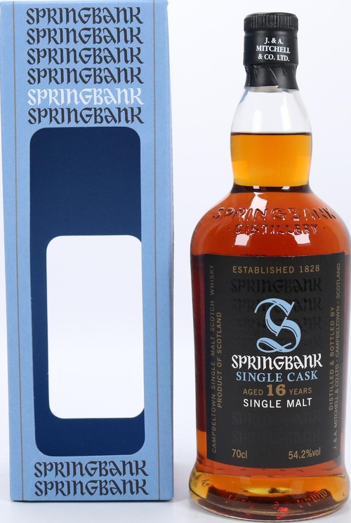 Springbank 16yo Single Cask Fresh Sherry Butt 54.2% 700ml