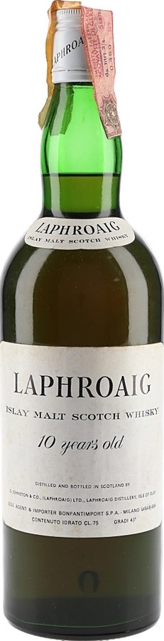 Laphroaig 10yo Islay Malt Scotch Whisky 43% 750ml