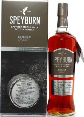 Speyburn 2004 Single Cask 1st Fill Sherry Butt #250 Nordic Travel Retail 52.5% 700ml