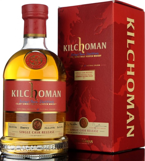 Kilchoman 2006 Single Cask for German Tasting Tour Fresh Oloroso Sherry Butt 322/2006 60% 700ml