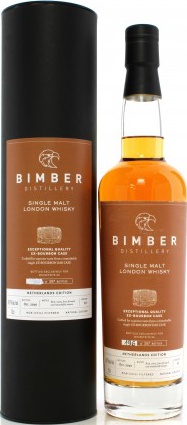 Bimber Single Malt London Whisky Netherlands Edition ex-Bourbon cask #87 Whiskysite.nl 59.7% 700ml