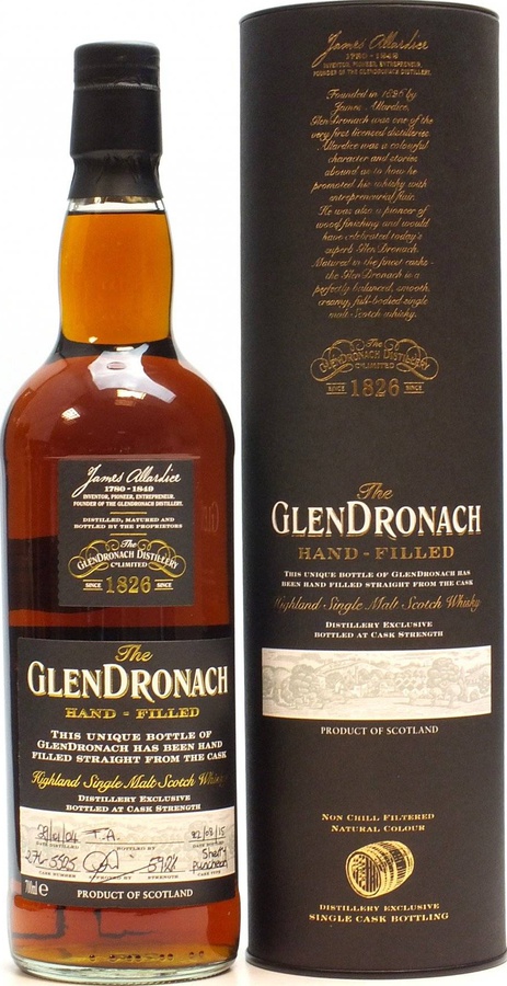 Glendronach 2004 Hand-filled at the distillery Sherry Puncheon #5525 59.2% 700ml