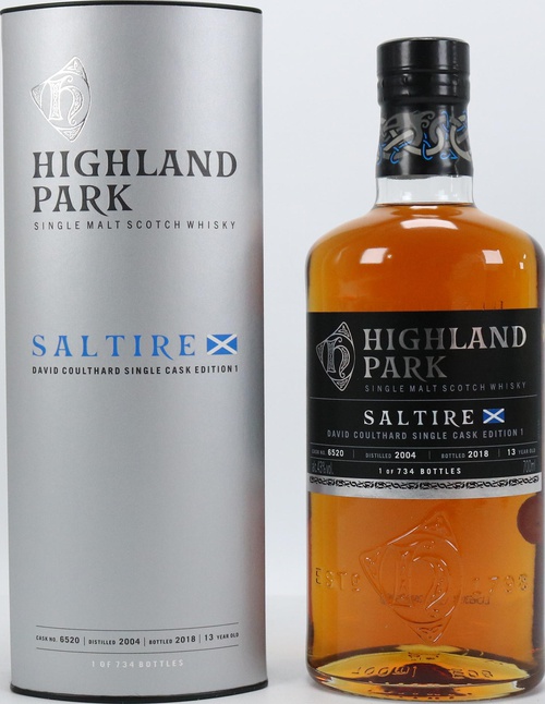Highland Park 13yo Saltire Edition 1 #6520 43% 700ml