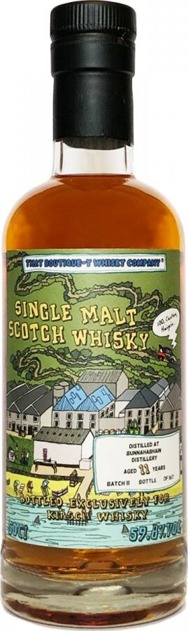 Bunnahabhain Batch 11 TBWC Kirsch Whisky Exclusive 59.8% 500ml